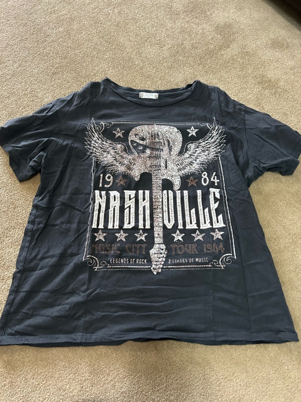 Nashville Graphic Tee - Black